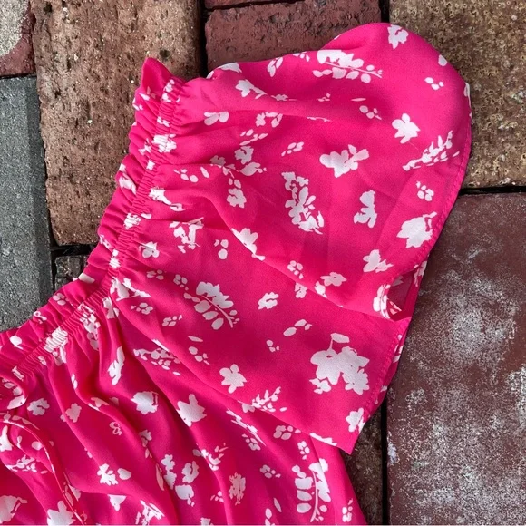 Pink Floral Women’s dress - Picture 5 of 6